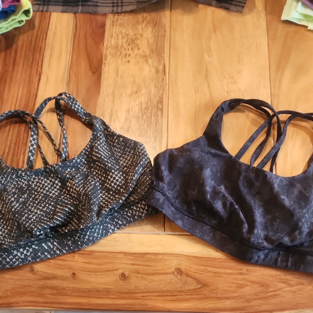 Lot Of Lululemon Bras Sz 8